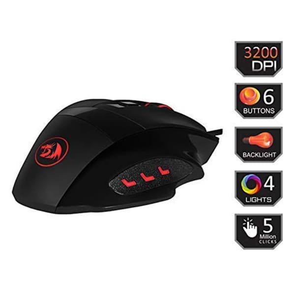 Redragon Phaser M609 Wired USB Gaming Mouse - 2