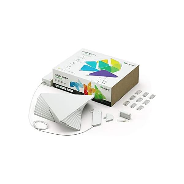 Nanoleaf Light Panels Smarter Kit - Rhythm Edition - (9 panels + 1 controller) - 1