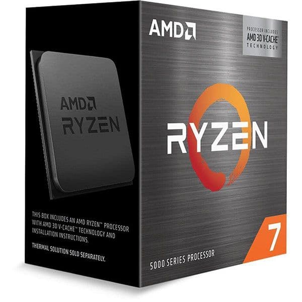 AMD Ryzen 7 5800X3D AM4 Desktop Processor (4.5 GHz / 8 Cores / 16 Threads) - 3