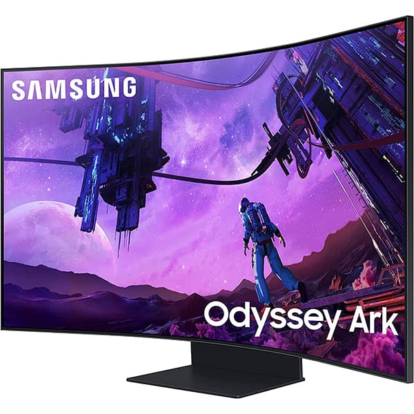 SAMSUNG Odyssey Ark 55-Inch Curved 4K UHD 165Hz 1ms (GTG) Quantum Mini-LED Gaming Monitor (LS55BG970NWXXL) - 1