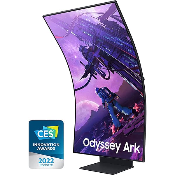 SAMSUNG Odyssey Ark 55-Inch Curved 4K UHD 165Hz 1ms (GTG) Quantum Mini-LED Gaming Monitor (LS55BG970NWXXL) - 3