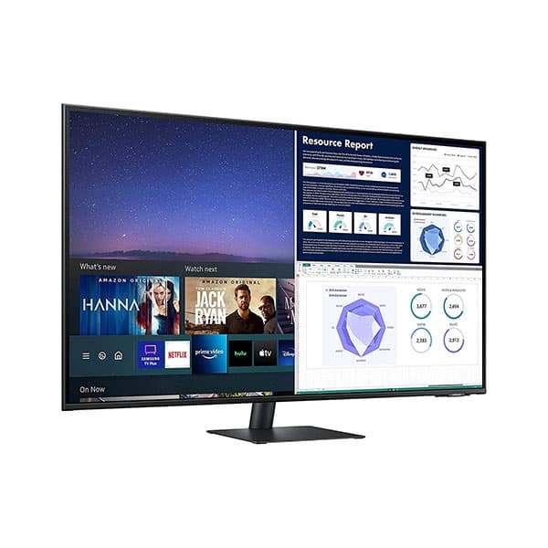 Samsung M7 1m 09cm (43") Smart Monitor with Built-in Speaker - LS43AM704UWXXL - 3