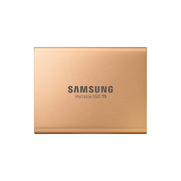 Samsung T5 500GB Portable SSD (Gold) - 1