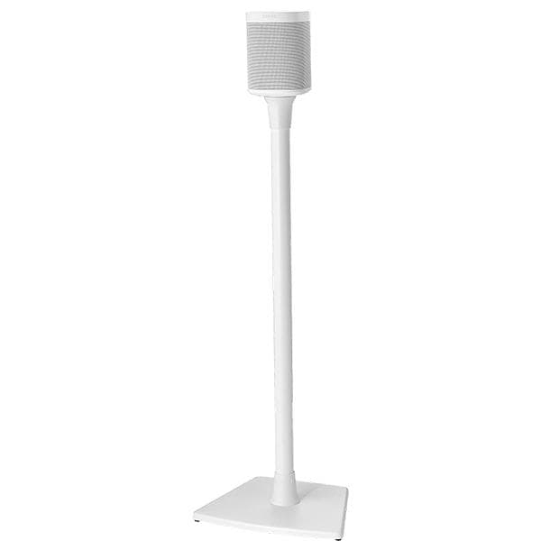 Sanus Floor Stand for Sonos One (Black) - White - 1