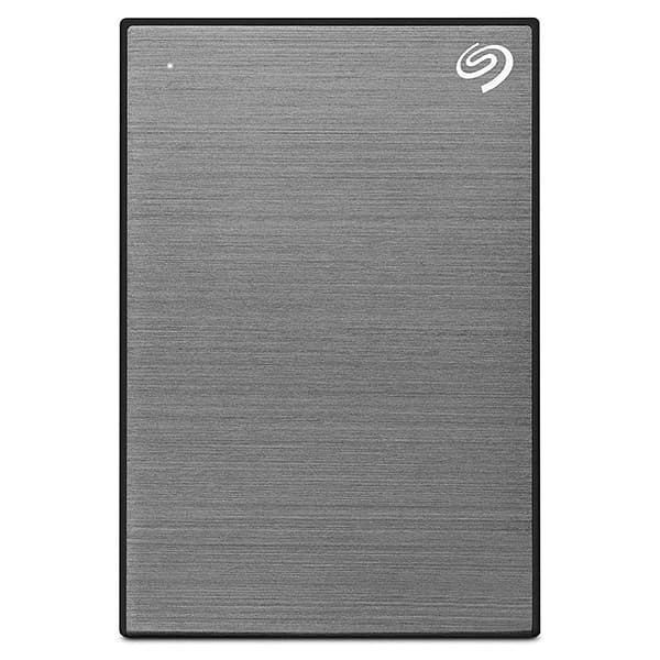 Seagate One Touch 4TB External Hard Drive with Password Protection (Space Gray)