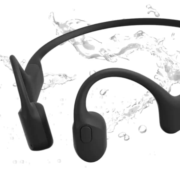 Shokz OpenRun Wireless Open-Ear Bluetooth Headphone, Black - 3