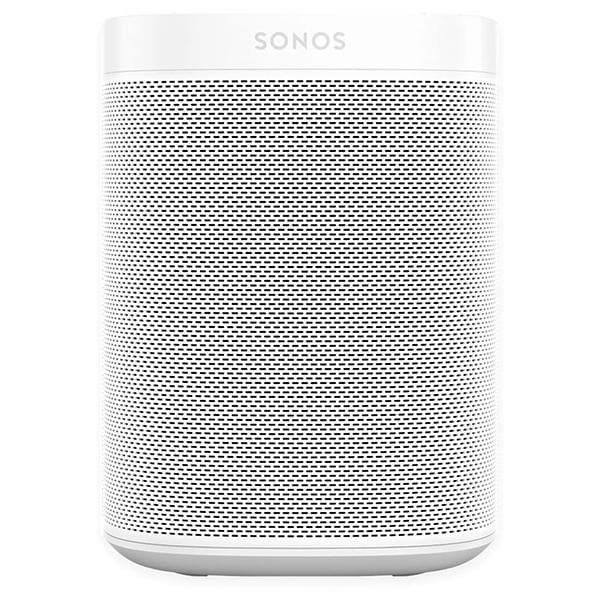 Sonos One Gen 2 Wireless Bookshelf Speaker (Black) - White - 1
