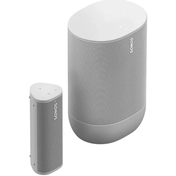 Sonos Portable Set With Roam & Move (Black) - White