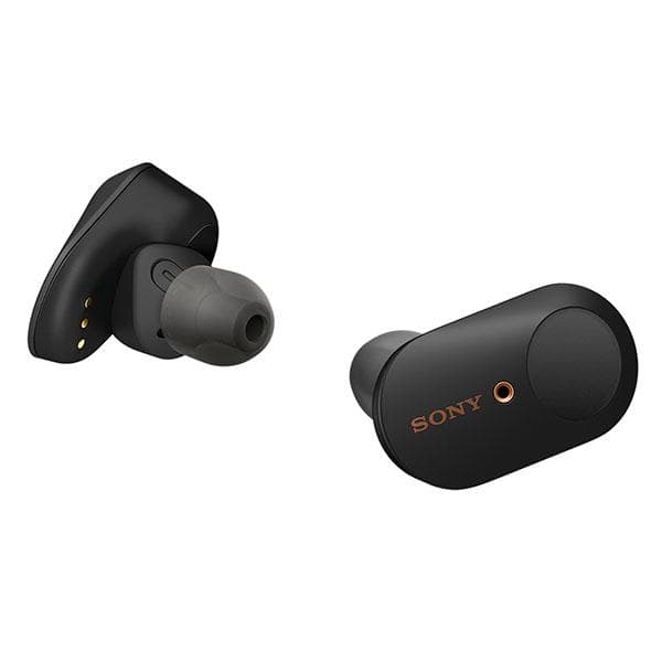 Sony WF-1000XM3/B Bluetooth Truly Wireless in Ear Earbuds with mic Black - 1