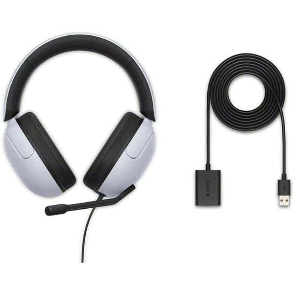 Sony-INZONE H3 Wired Gaming Headset, Over-ear Headphones with 360 Spatial Sound, MDR-G300 - 2