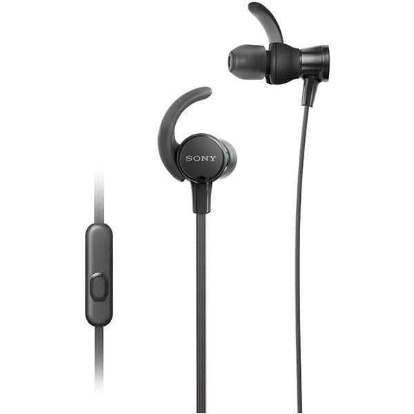 Sony MDR-XB510AS Wired in Ear Headphone with Mic - Black - 1