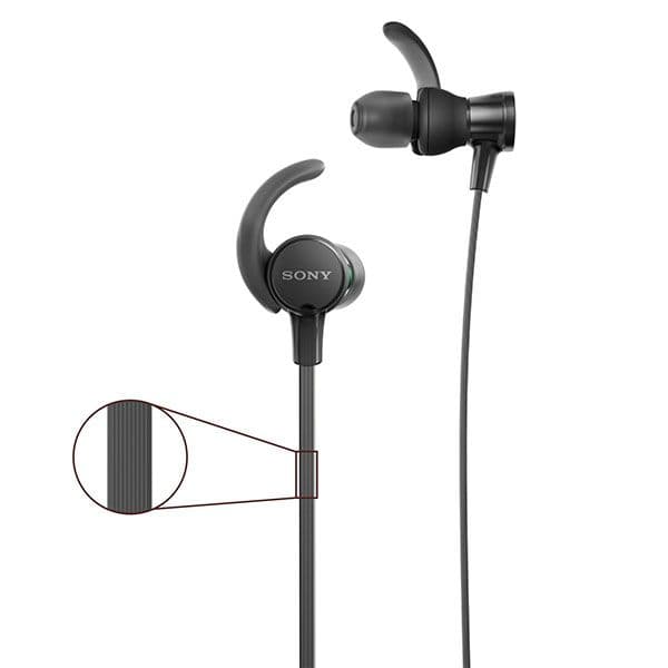 Sony MDR-XB510AS Wired in Ear Headphone with Mic - Black - 4