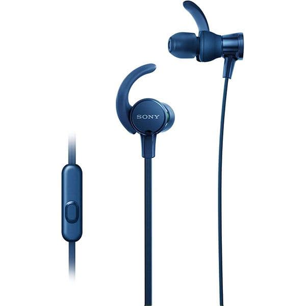 Sony MDR-XB510AS Wired in Ear Headphone with Mic - Blue - 1