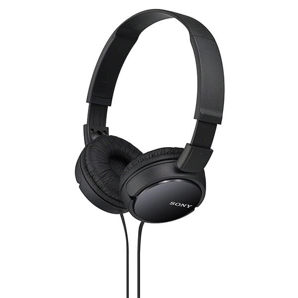 Sony MDR-ZX110 Wired On Ear Headphone without Mic Black