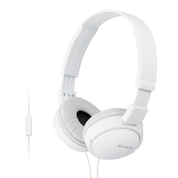 Sony MDR-ZX110AP On-Ear Stereo Headphones with Mic - Black - 6