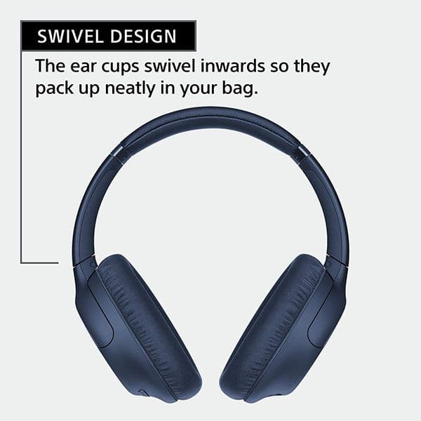 Sony WH-CH710N Noise Cancelling Wireless Headphones - Black - 8