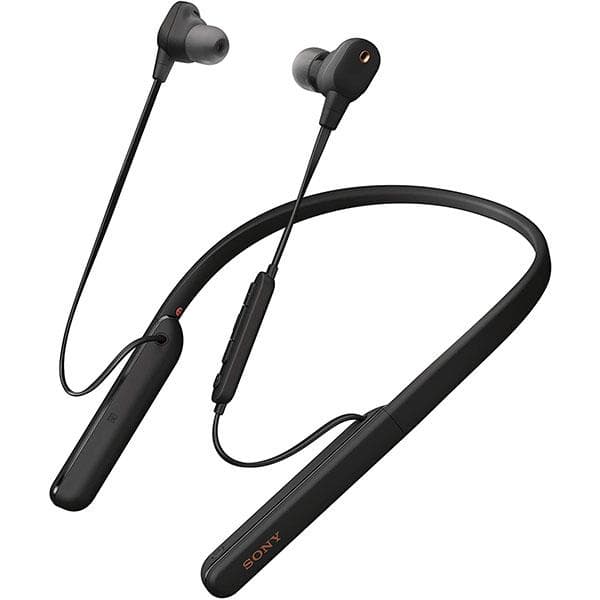 Sony WI-1000XM2 Noise Canceling Wireless Behind-Neck in Ear Headset with mic (BLACK) - 1