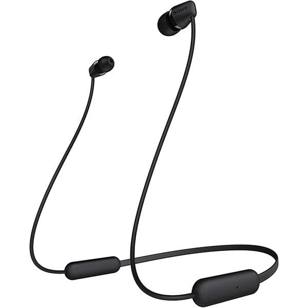 Sony WI-C200 Wireless Headphones In-Ear with mic (BLACK) - 1
