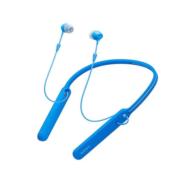 Sony WI-C400 Wireless in-Ear Neck Band Headphones Bluetooth Headset with mic (BLACK) - 5