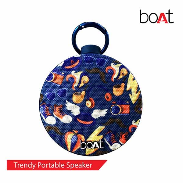 BoAt Stone 260 Portable Wireless 4W Speaker With Power Bass (Black) - 6