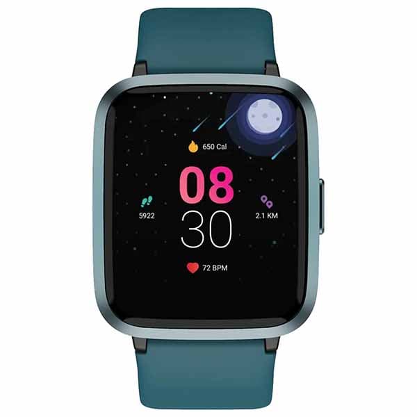 boAt Smart Watch Storm RTL (Black) - Teal Green