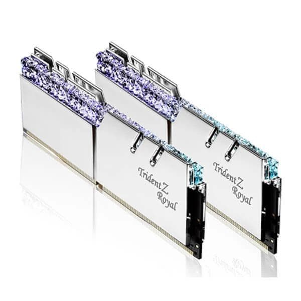 G.skill Trident Z Royal 32GB DDR4 3600MHZ Memory Ram (Silver) - 3