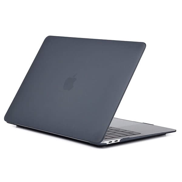 Toughshell Hardcase Case Cover for MacBook 13 inch Black - Black
