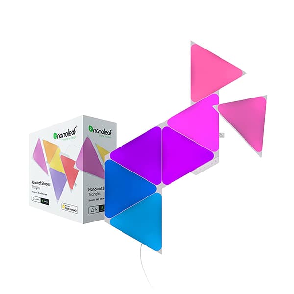Nanoleaf Shapes - Triangles Smarter Kit (9 Panels) - 1