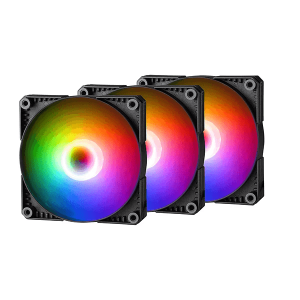 Phanteks SK 120mm D-RGB PWM Cabinet Fan (Triple Pack) - 1