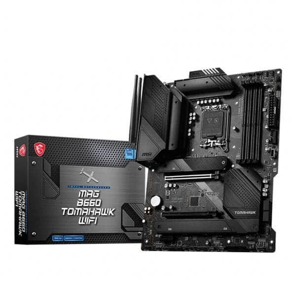 MSI MAG B660 Tomahawk WIFI DDR5 Intel Motherboard Supports Intel 12th , 13th & 14th Gen Processors - 1