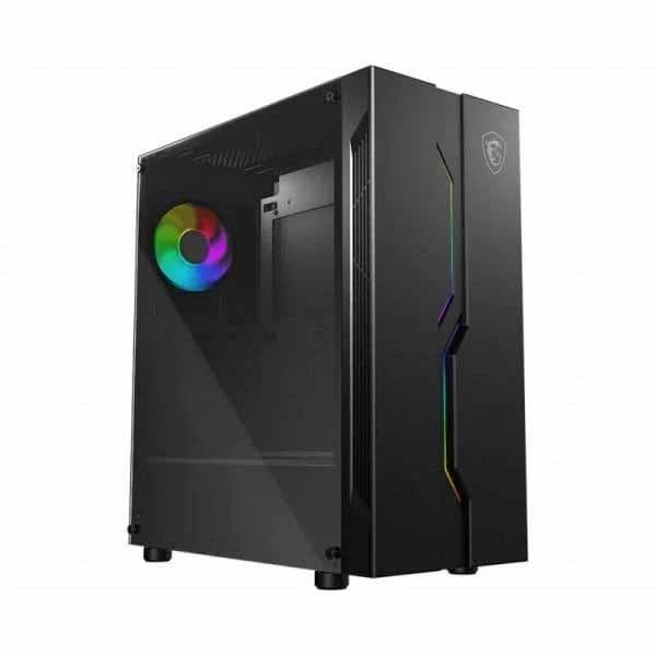 MSI MAG Vampiric 010X (ATX) Mid Tower Cabinet, ARGB Controller - 1