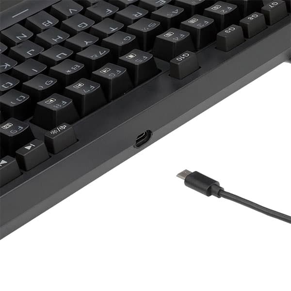 Redragon K596 Vishnu 2.4G Wireless/Wired RGB Mechanical Gaming Keyboard - 3