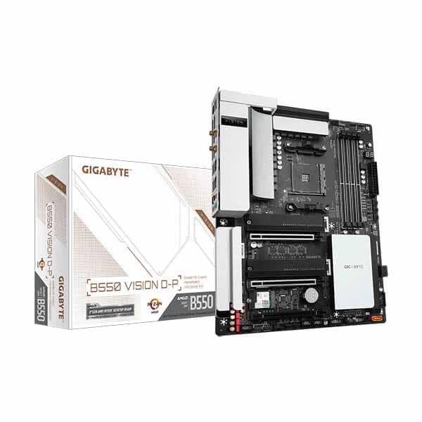 Gigabyte B550 Vision D-P Motherboard - 1