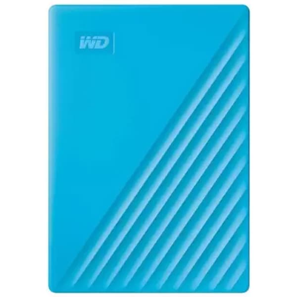 Western Digital My Passport 2TB Portable Hard Drive (Blue) - 1