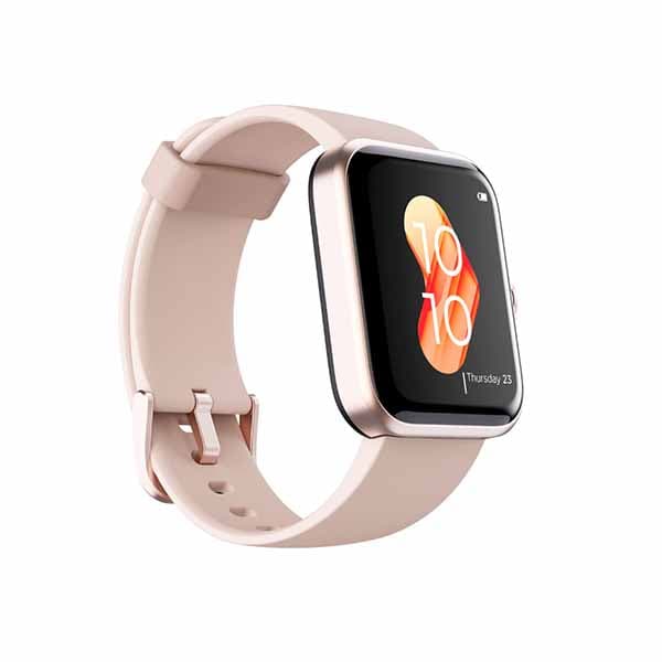boAt Watch‌ Xtend RTL 4.29 cm (1.69 Inch) Smartwatch with Built-In Alexa Voice Assistant (Sandy Cream) - 1