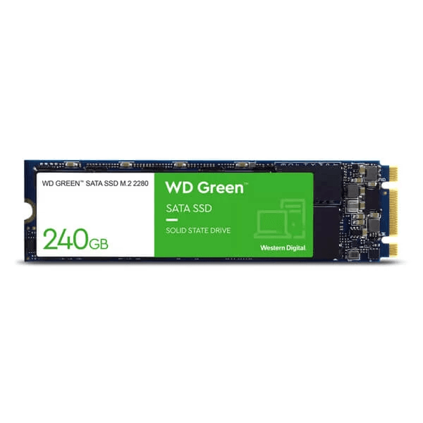 Western Digital Green 240GB M.2 SATA SSD - 1