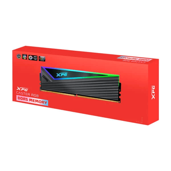 Adata XPG Caster RGB 16GB (16GBx1) DDR5 6000MHz RAM - 4