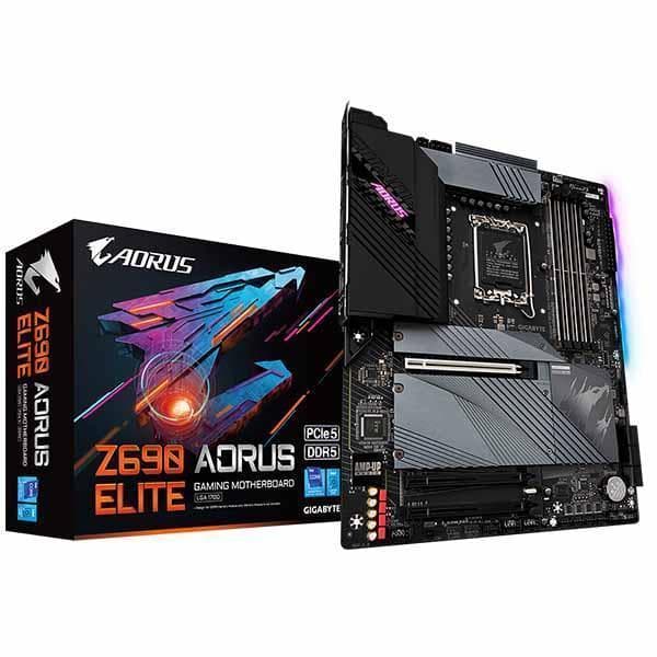 Gigabyte Z690 AORUS ELITE (rev. 1.0) Intel Motherboard Supports Intel 12th, 13th & 14th Gen Processors - 1