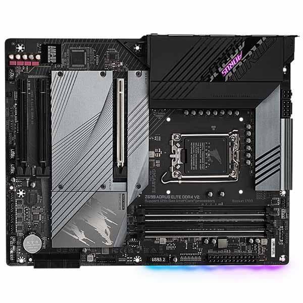 Gigabyte Z690 AORUS ELITE DDR4 V2 (rev. 1.0) (Wi-Fi) Intel Motherboard Supports Intel 12th, 13th & 14th Gen Processors - 5