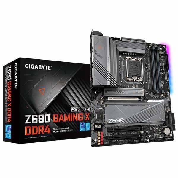 Gigabyte Z690 Gaming X DDR4 Motherboard (rev. 1.0) Intel Motherboard Supports Intel 12th, 13th & 14th Gen Processors - 1