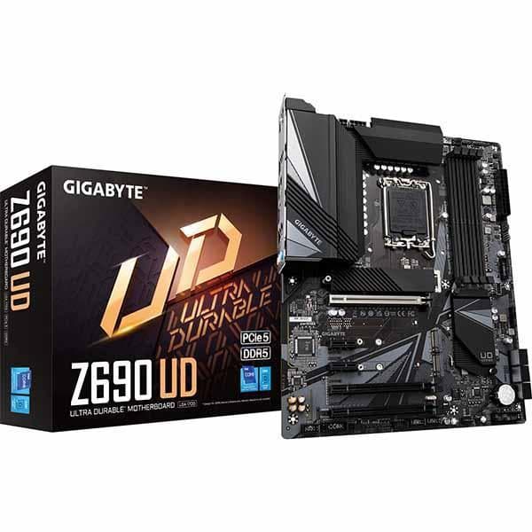 Gigabyte Z690 UD DDR5 Intel Motherboard Supports Intel 12th, 13th & 14th Gen Processors - 1
