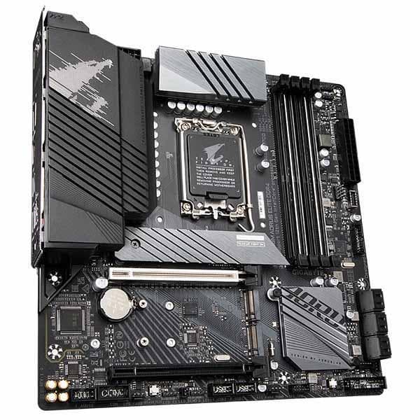 Gigabyte Z690M Aorus Elite DDR4 (rev. 1.0) Intel Motherboard Supports Intel 12th, 13th & 14th Gen Processors - 4