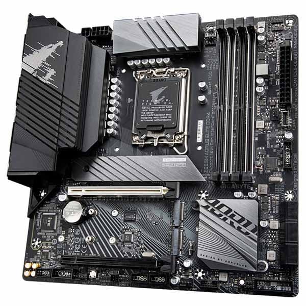 Gigabyte Z690M Aorus Elite DDR4 (rev. 1.0) Intel Motherboard Supports Intel 12th, 13th & 14th Gen Processors - 3