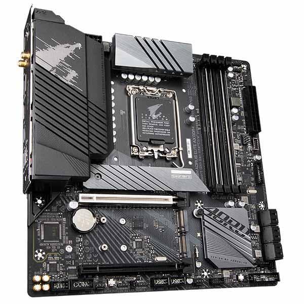 Gigabyte Z690M Aorus Elite AX DDR4 (rev. 1.0) Intel Motherboard Supports Intel 12th, 13th & 14th Gen Processors - 2