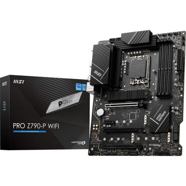MSI Pro Z790-P WIFI Intel Motherboard Supports Intel 12th , 13th & 14th Gen Processors - 1