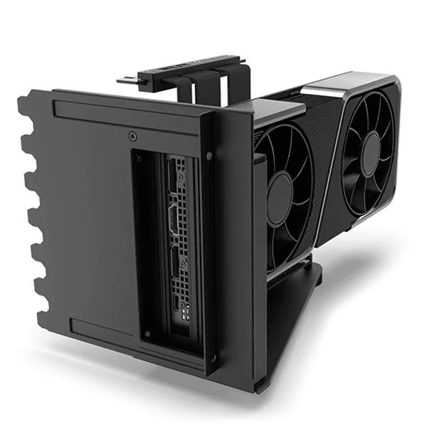 NZXT H7 Series (PCIe 4.0x16) Vertical GPU Bracket Kit With 175mm Riser Cable - Black - 1