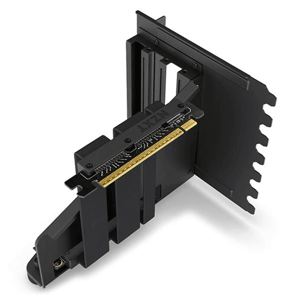 NZXT H7 Series (PCIe 4.0x16) Vertical GPU Bracket Kit With 175mm Riser Cable - Black - 2