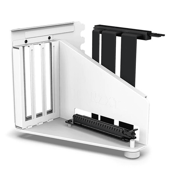 NZXT H7 Series (PCIe 4.0x16) Vertical GPU Bracket Kit With 175mm Riser Cable - White - 2
