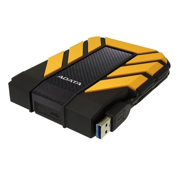 ADATA Durable HD710 Pro 1TB External Hard Drive - Yellow - 2
