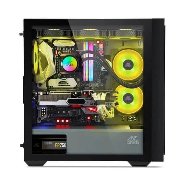 Ant Esports 690 Air ARGB (E-ATX) Cabinet - Black - 3